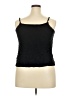 LUQ 100% Rayon Black Sleeveless Blouse Size XXL - photo 2