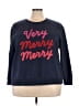 Caslon Blue Sweatshirt Size 3X - photo 1