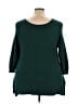 Lane Bryant Green Pullover Sweater Size 22 - 24 Plus - photo 2