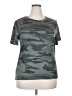 Splendid Camo Gray Active T-Shirt Size XXL - photo 1