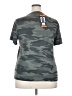 Splendid Camo Gray Active T-Shirt Size XXL - photo 2