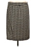 Elle Houndstooth Black Casual Skirt Size 12 - photo 2