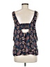 Chelsea28 100% Polyester Blue Sleeveless Blouse Size M - photo 2