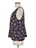 Chelsea28 100% Polyester Blue Sleeveless Blouse Size M - photo 5