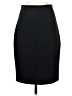 Express Solid Black Formal Skirt Size 2 - photo 1