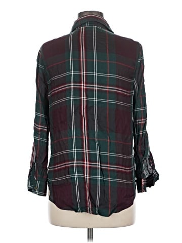 Faded Glory 3/4 Sleeve Button-Down Shirt (view 2)