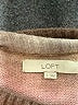 Ann Taylor LOFT Stripes Pink Poncho Size S - photo 7