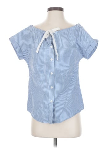 Theory Short Sleeve Blouse (view 1)