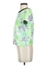 Topshop Green Short Sleeve Top Size 2 - photo 5