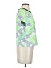 Topshop Green Short Sleeve Top Size 2 - photo 4