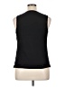 J. Peterman Black Sleeveless Blouse Size 14 - photo 2