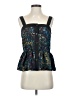 Derek Lam 100% Polyester Blue Sleeveless Blouse Size XS - photo 1