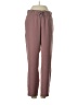 Lululemon Athletica Solid Burgundy Track Pants Size 4 - photo 1