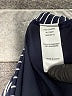 Doe & Rae Stripes Black Short Sleeve Top Size L - photo 8