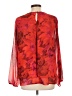 Anne Klein 100% Polyester Red Long Sleeve Blouse Size L - photo 2