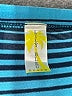 Lily Bleu Stripes Blue Cocktail Dress Size S - photo 7