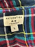 Matchstick 100% Cotton Plaid Black Long Sleeve Button-Down Shirt Size L - photo 7