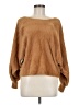 Double Zero 100% Nylon Brown Pullover Sweater Size M - photo 1