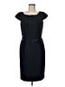 Calvin Klein Solid Black Cocktail Dress Size 8 - photo 1