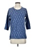 Pendleton Argyle Blue 3/4 Sleeve T-Shirt Size S - photo 1