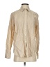 Everlane 100% Cotton Stripes Tan Long Sleeve Button-Down Shirt Size 4 - photo 1