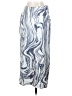 A New Day 100% Polyester Silver Casual Skirt Size S - photo 2