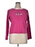 Christopher & Banks 100% Cotton Pink Pullover Sweater Size XL - photo 1