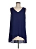 Karen Kane 100% Polyester Blue Sleeveless Blouse Size M - photo 1