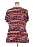 Avenue Purple Short Sleeve Blouse Size 22 - 24 Plus - photo 2