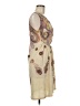 Appropriate Behavior 100% Polyester Paisley Tan Casual Dress Size M - photo 4