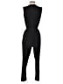 Socialite Solid Black Jumpsuit Size S - photo 2