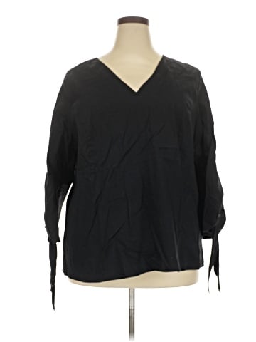 Universal Standard for J.Crew 3/4 Sleeve Top (view 1)