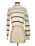 Z Supply Stripes Ivory Turtleneck Sweater Size XS - photo 1
