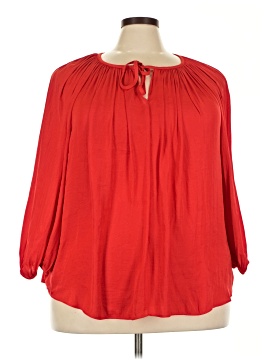 J Lo By Jennifer Lopez 3/4 Sleeve Blouse