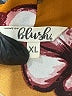 Blush 100% Polyester Floral Orange Long Sleeve Blouse Size XL - photo 7