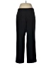 Kasper 100% Polyester Solid Black Dress Pants Size 12 - photo 1