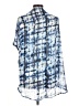 Bongo 100% Polyester Blue Kimono Size M - photo 2