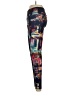 Onzie Graphic Blue Leggings Size Sm - Med - photo 5