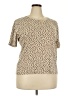 Faded Glory Tan Short Sleeve Top Size 18 - 20 - photo 1