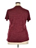 Unbranded 100% Polyester Burgundy Active T-Shirt Size 2X - photo 2