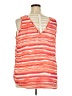 Fylo Orange Sleeveless Blouse Size XXL - photo 2