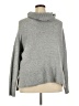 Time and Tru Gray Turtleneck Sweater Size 20 - photo 2
