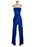Crystal Sky Color Block Blue Jumpsuit Size S - photo 1
