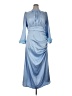 Shein 100% Polyester Blue Cocktail Dress Size 14 - photo 1