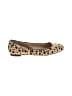 Ann Taylor Animal Print Tan Flats Size 7 - photo 1