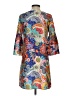 Unbranded Paisley Blue Casual Dress Size XS - photo 2