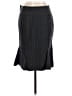 Bisou Bisou Stripes Gray Formal Skirt Size 6 - photo 2