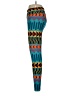Lularoe Print Teal Leggings One size - photo 5