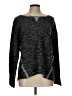 New Directions Metallic Black Pullover Sweater Size L - photo 1