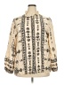 Unbranded 100% Polyester Ivory Long Sleeve Blouse Size 2X - photo 1